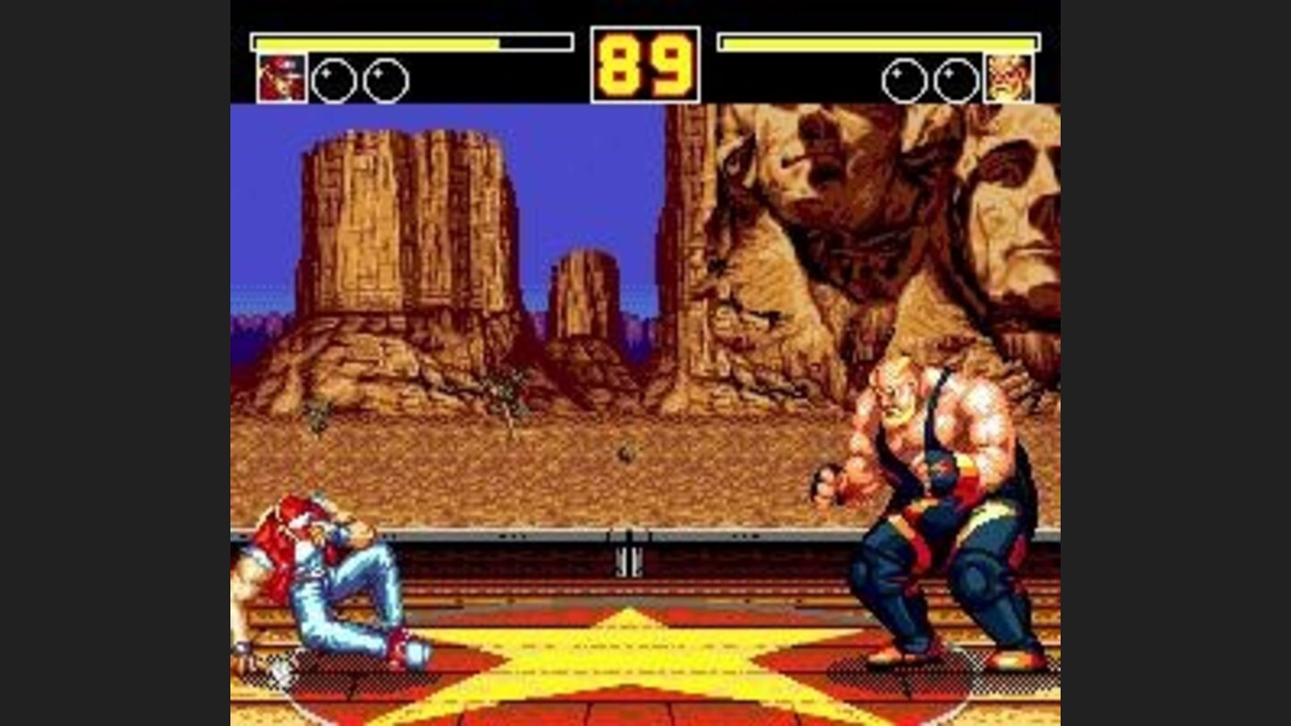 Battle in an American canyon