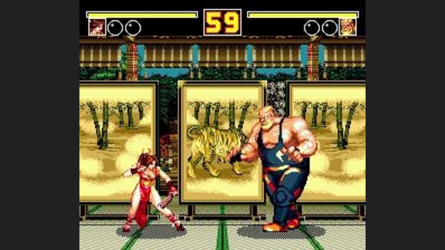 Another Japanese stage, this time with a tiger