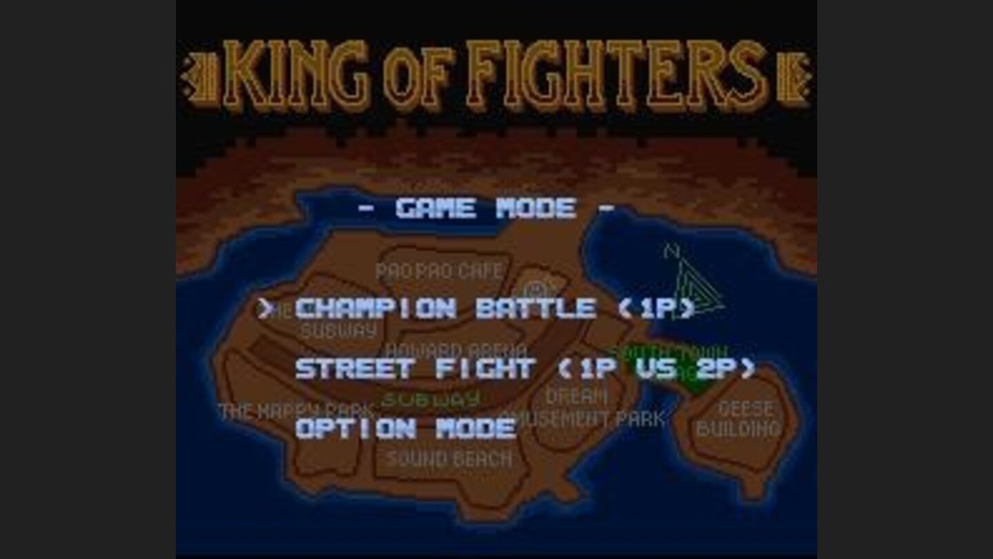 Select your mode of play
