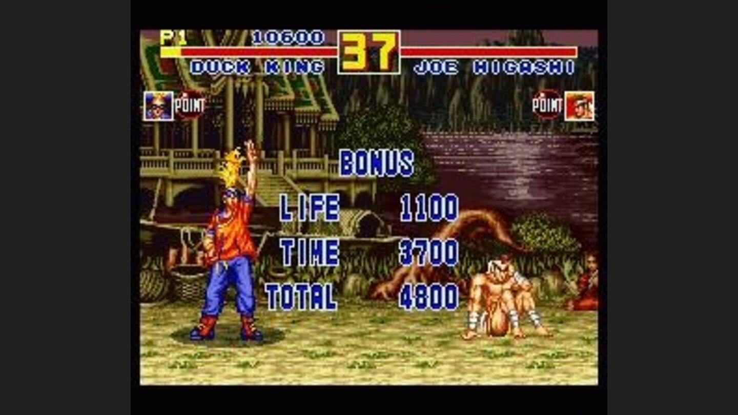 Victory: your performance is rated on the attributes Time + Life
