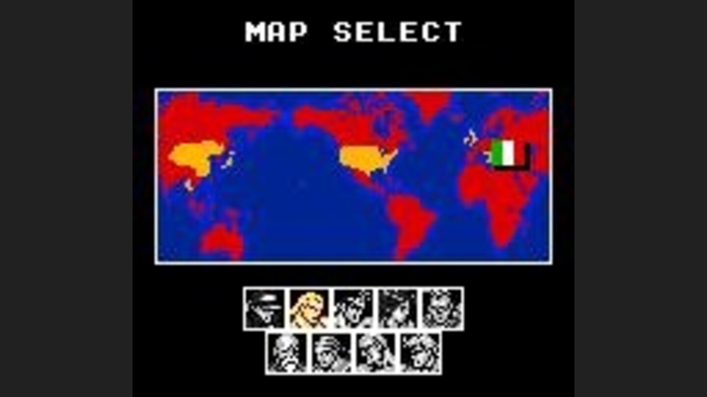 Map screen