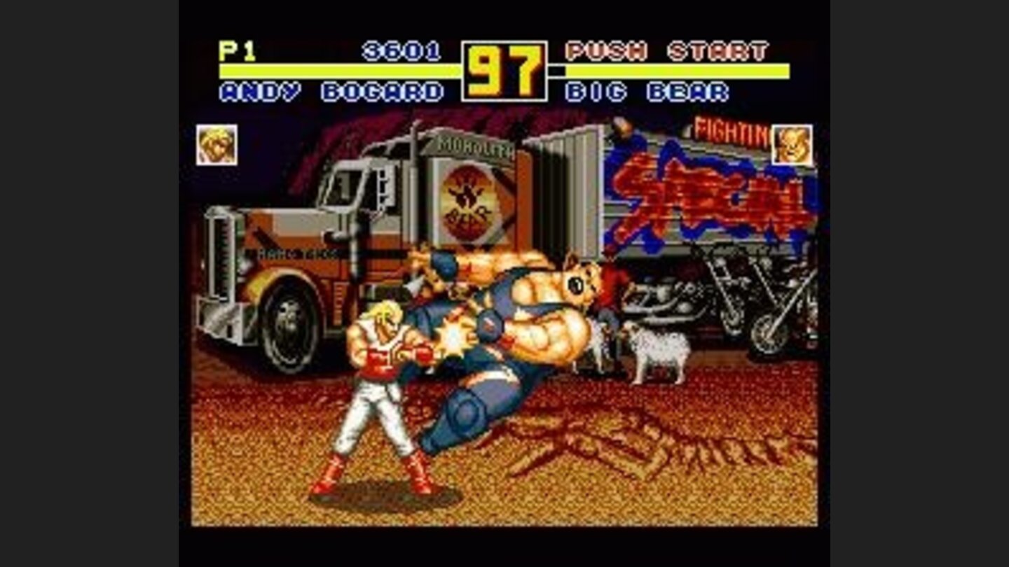Australia: Andy Bogard vs. Big Bear