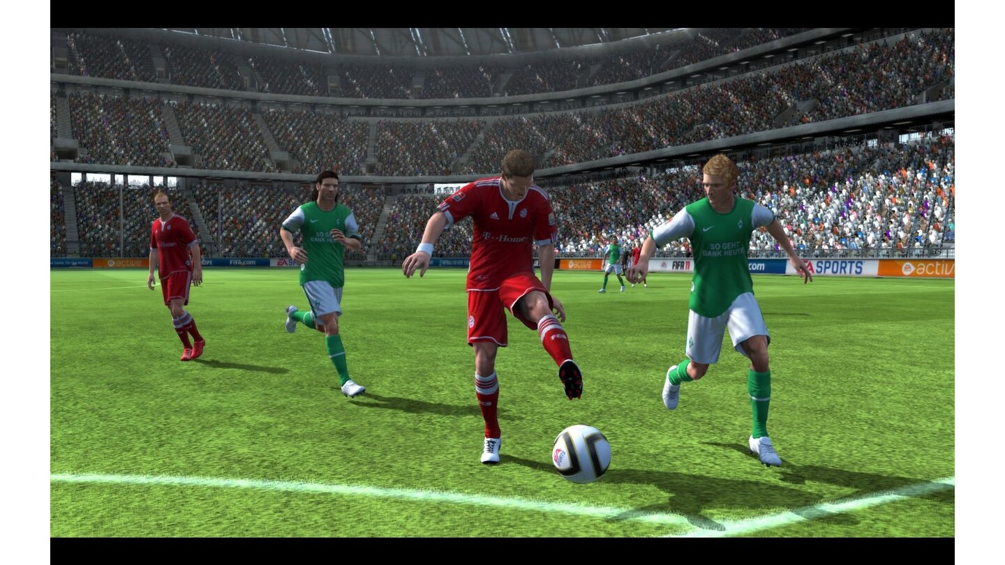 FIFA 11Screenshots aus der PC-Version von FIFA 11.