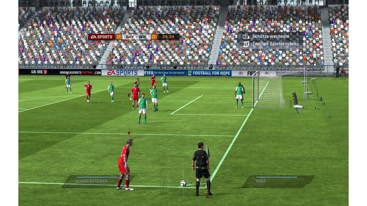 FIFA 11Screenshots aus der PC-Version von FIFA 11.