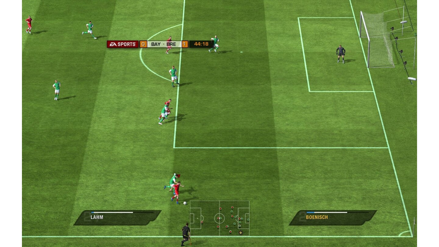 FIFA 11Screenshots aus der PC-Version von FIFA 11.