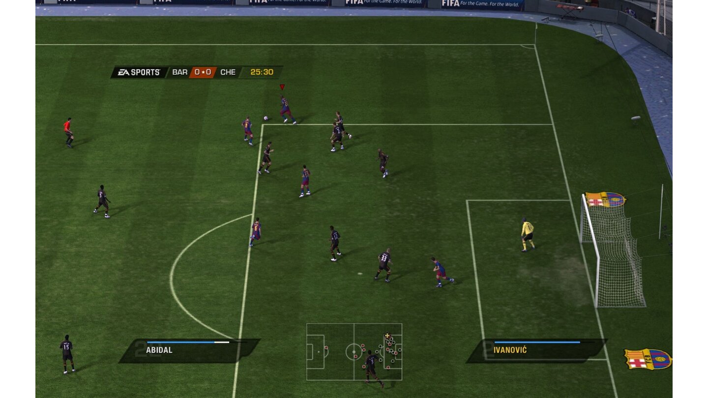 FIFA 11Screenshots aus der PC-Version von FIFA 11.