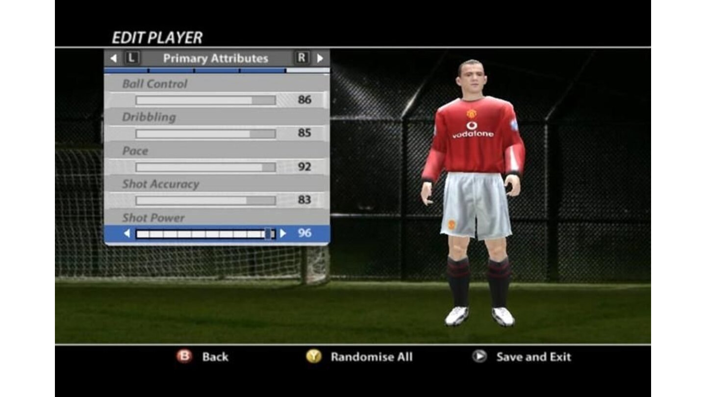 Edit player. FIFA 06. ФИФА 06.
