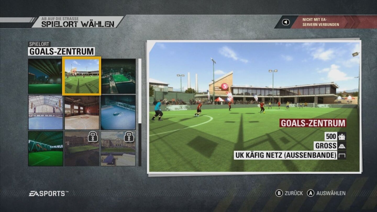 FIFA Street 2012 - Die Arenen
