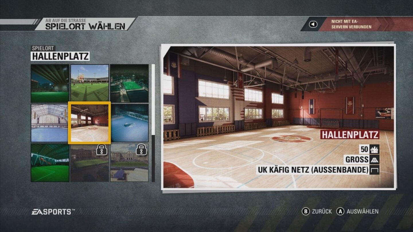 FIFA Street 2012 - Die Arenen