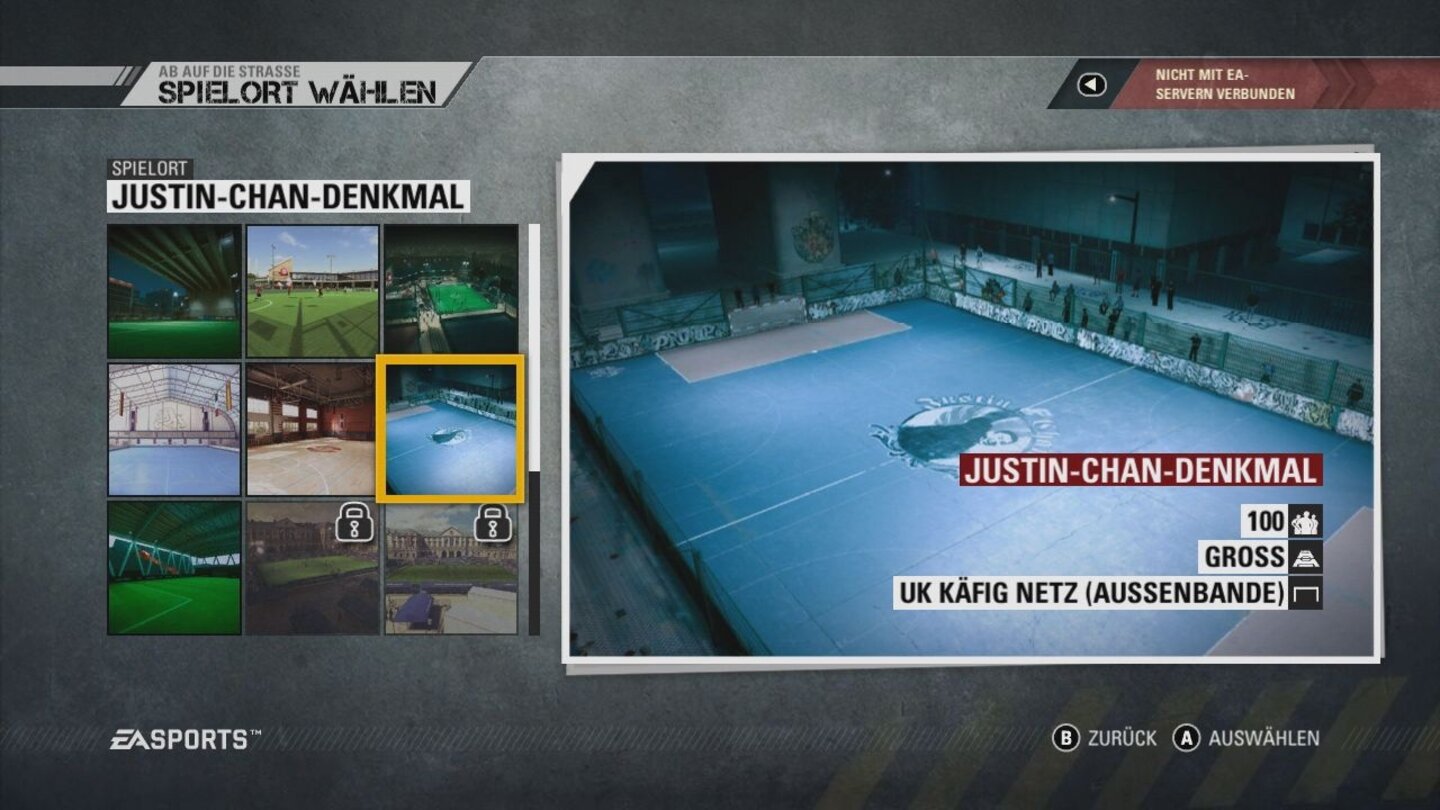 FIFA Street 2012 - Die Arenen
