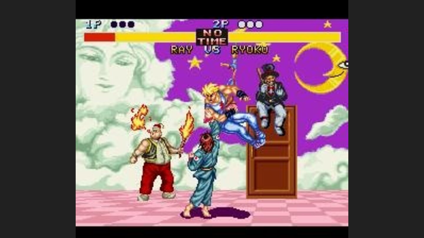 Some fighting going on