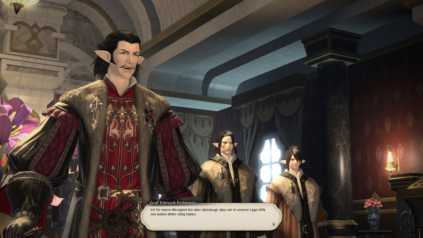 Final Fantasy 14: HeavenswardDie Geschichte von Heavensward wird häufig in hübsch in Szene gesetzten Ingame-Sequenzen erzählt.