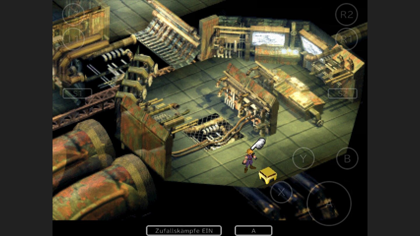 Final Fantasy 7 iOSDie Areale wirken trotz ihres Alters noch immer atmosphärisch passend