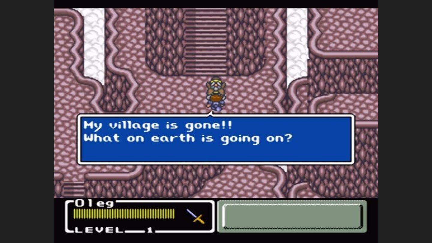 The beginning of the story