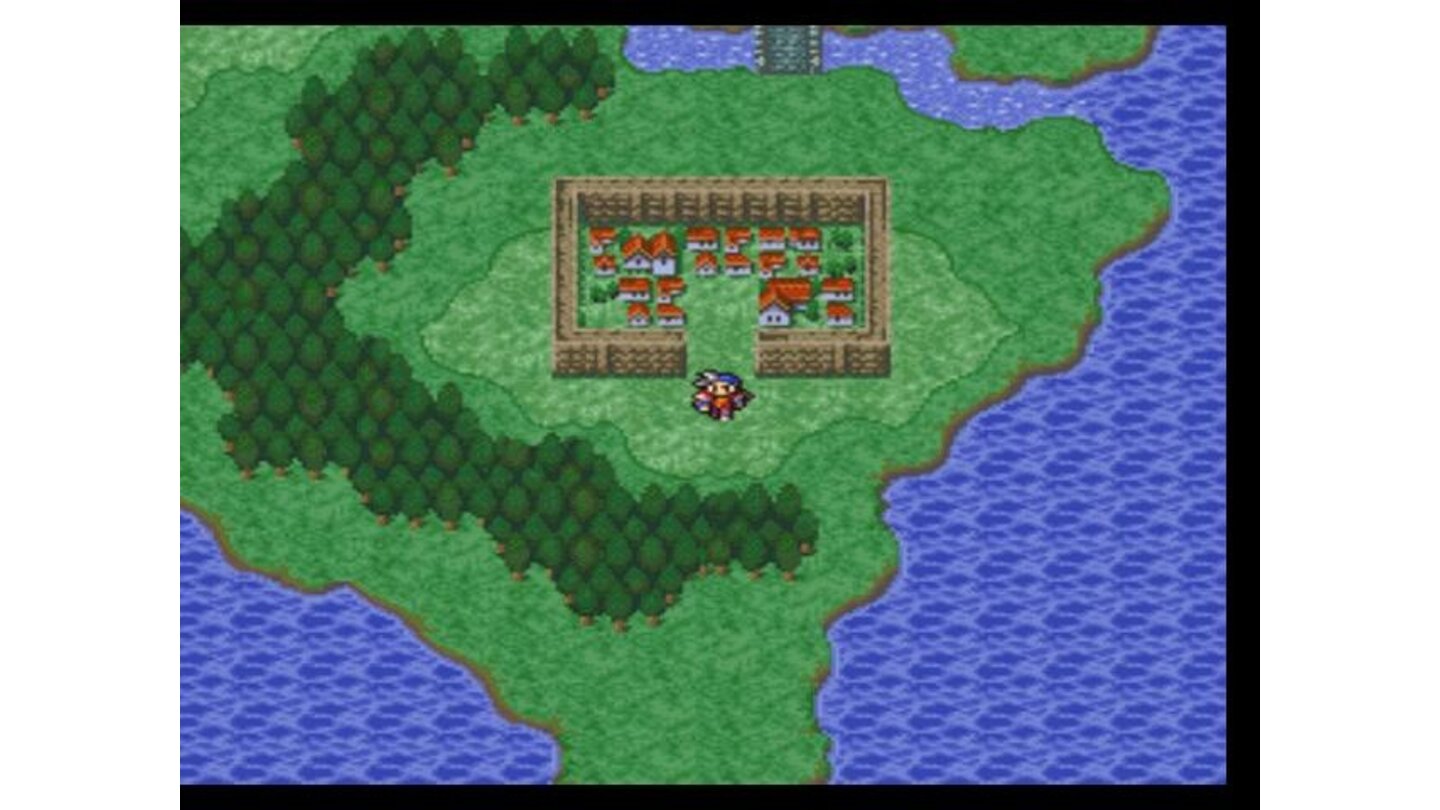 Final Fantasy II: world map