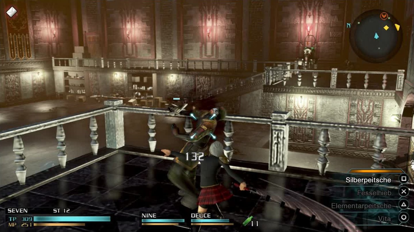 Final Fantasy Type-0 HDNeben den klassischen Waffen verfügen wir auch über Sonderlinge wie die Peitsche.