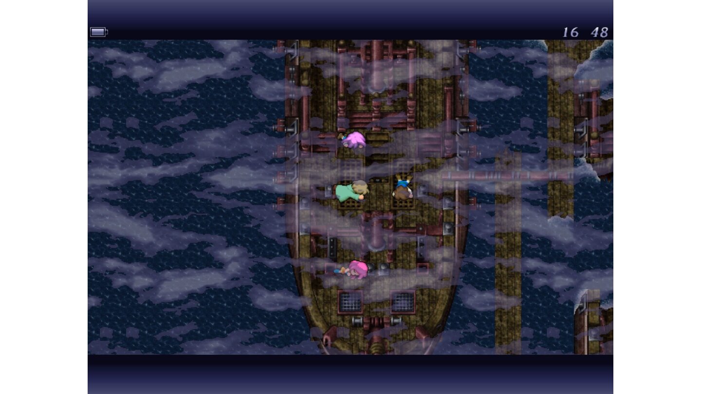 Final Fantasy VMorsche Bretter, dicke Nebelschwaden – der Schiffsfriedhof wird seinem Namen gerecht.