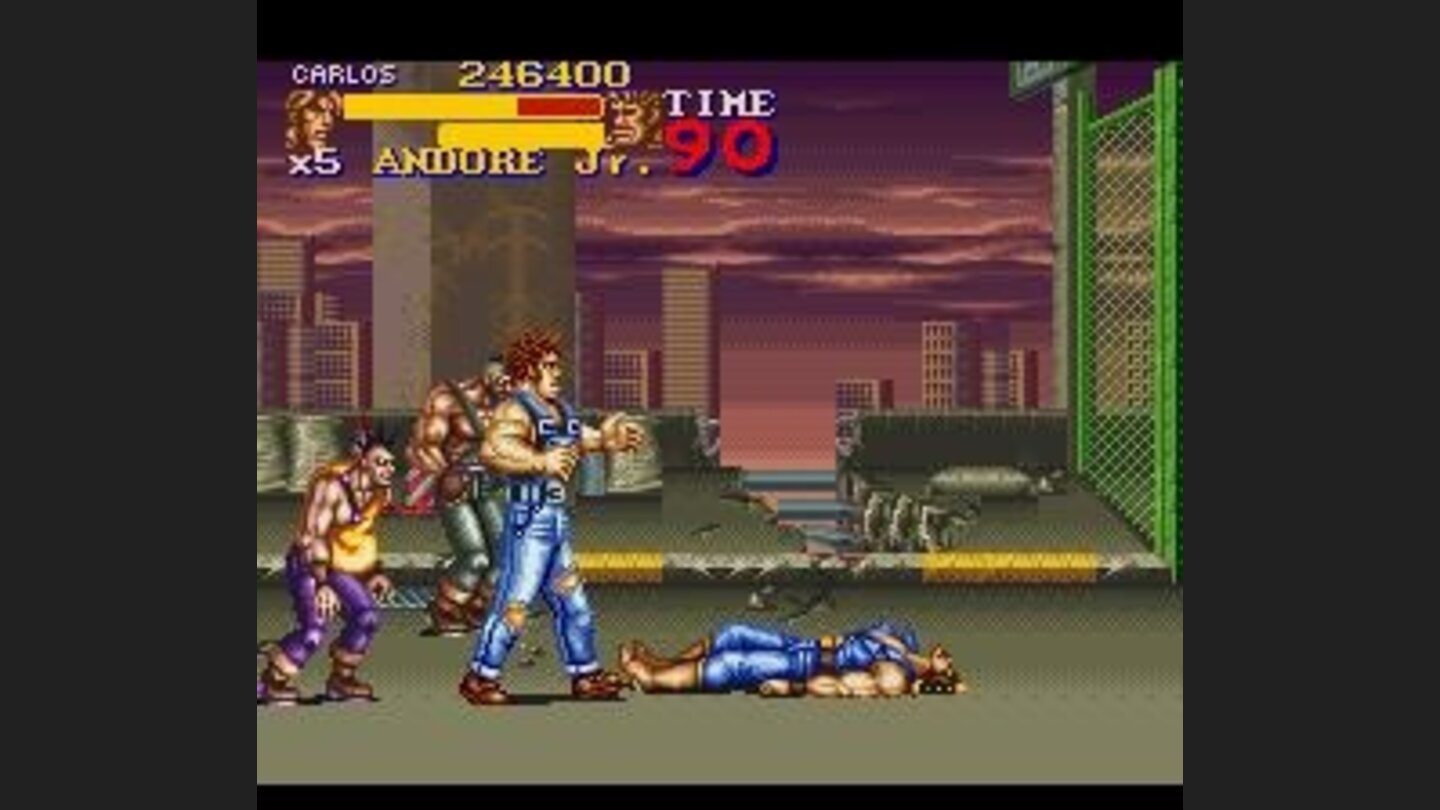 No Final Fight game without some Andore Jr.s