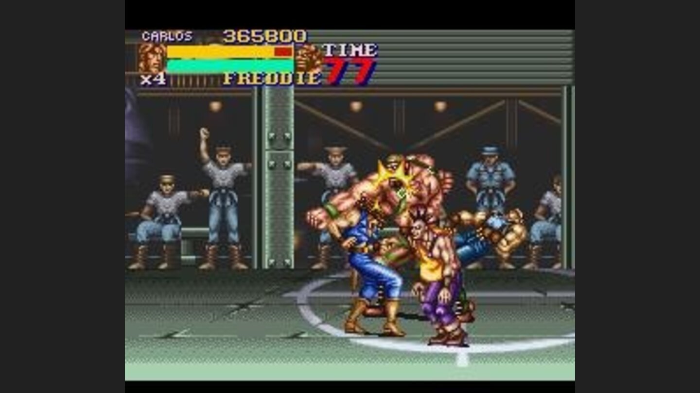 Carlos taking a beating