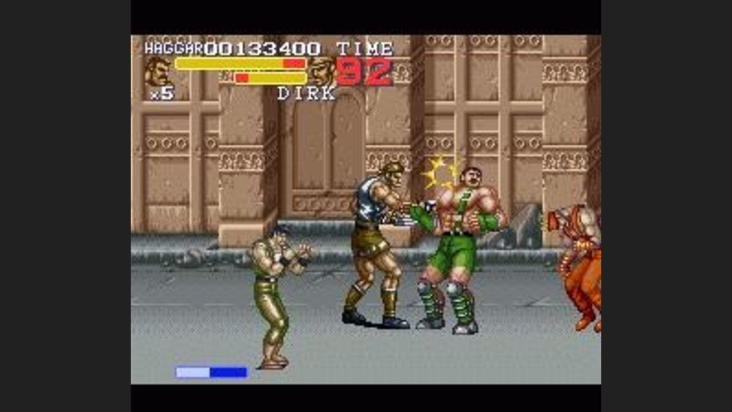 Haggar takes a pounding