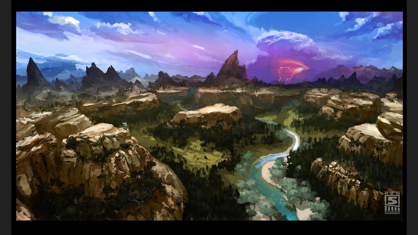 Firefall - Artworks und Konzeptgrafiken