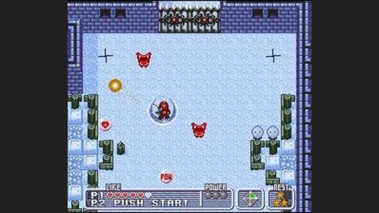 The black crosses are monster dens. They have to be destroyed before the level can be finished.