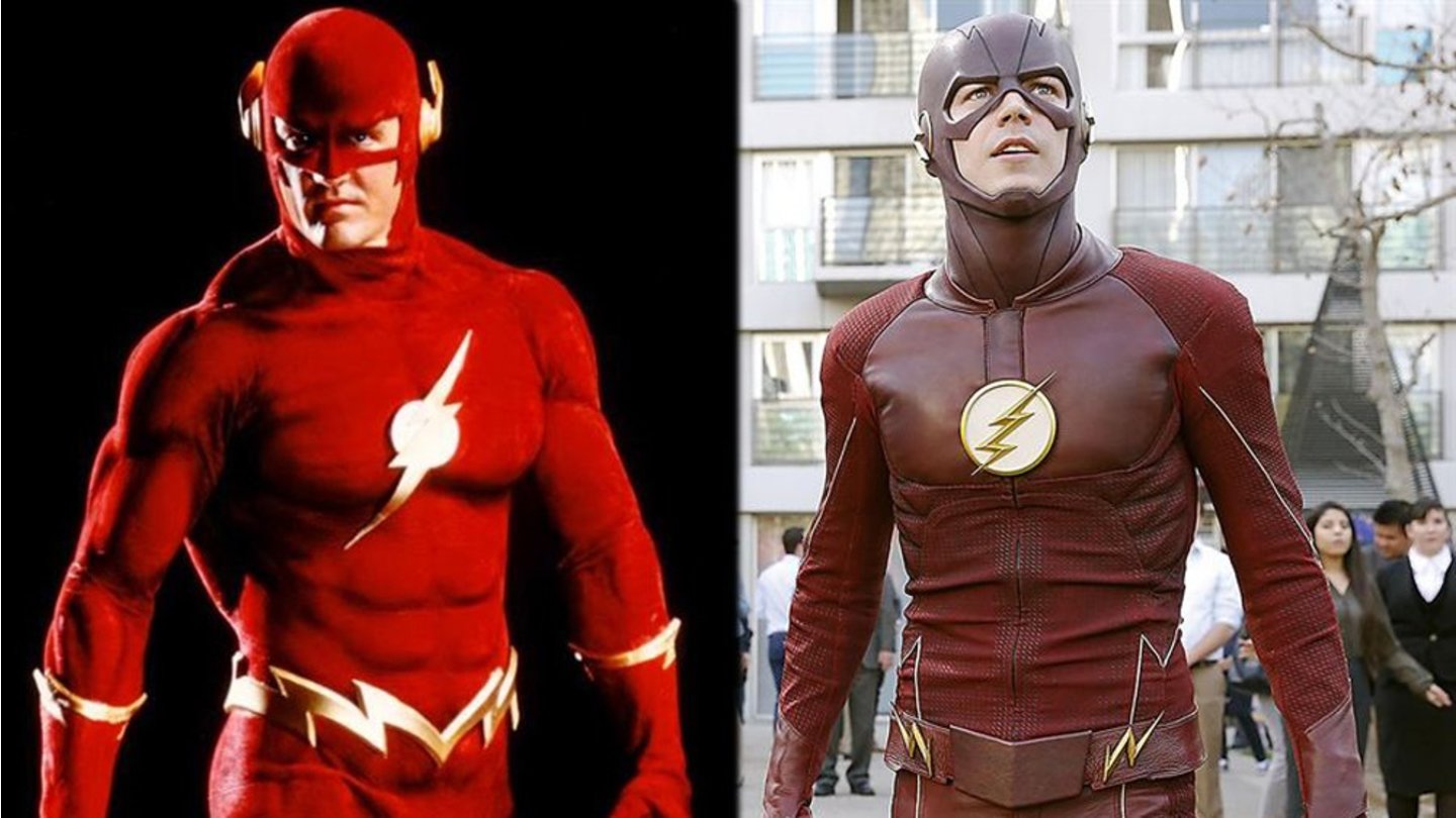 Flash
John Wesley Shipp in Flash – Der Rote Blitz (1990 bis 1991) und Grant Gustin in The Flash (seit 2014).
©Warner / Warner