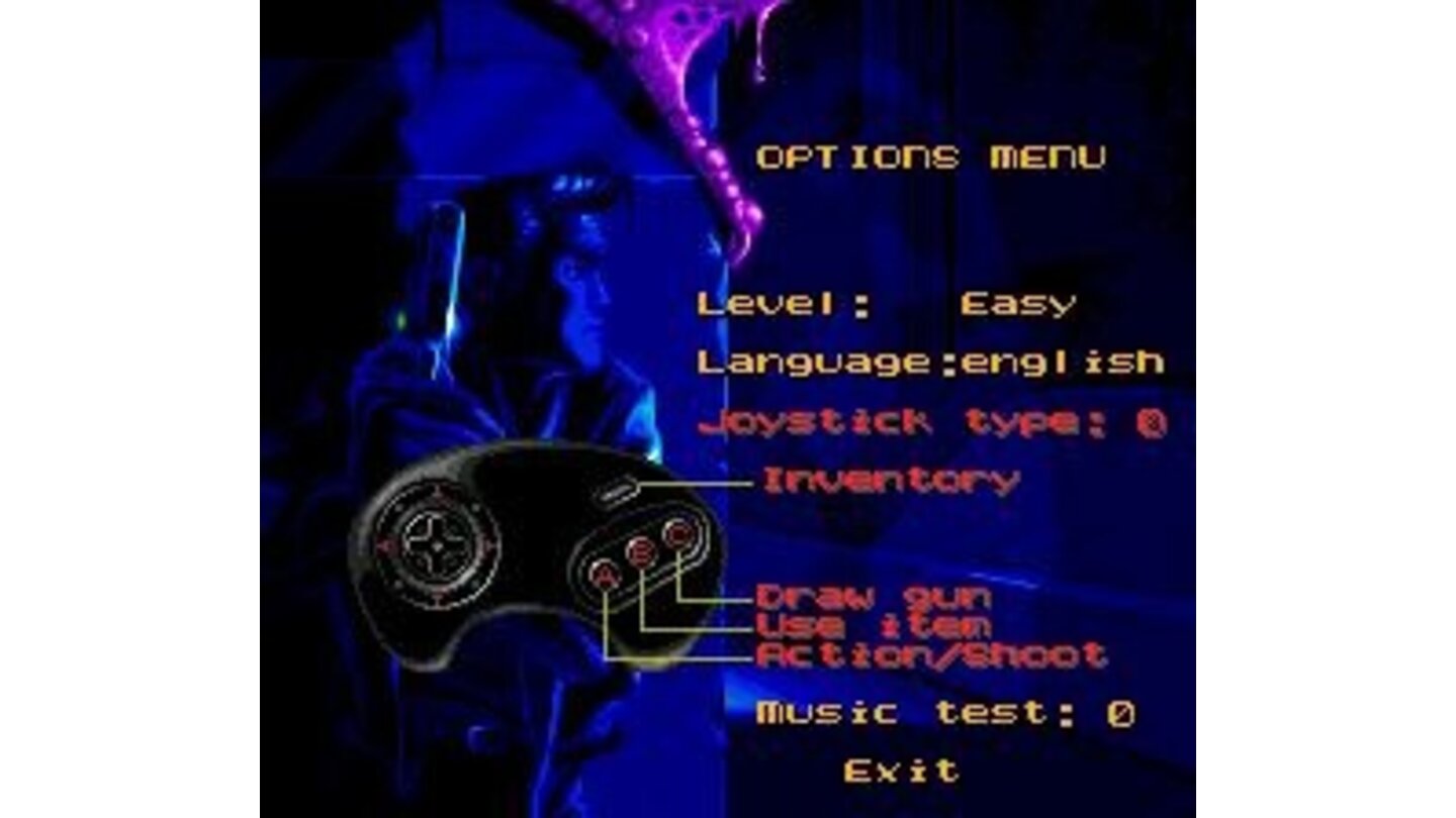 Options of the Genesis version