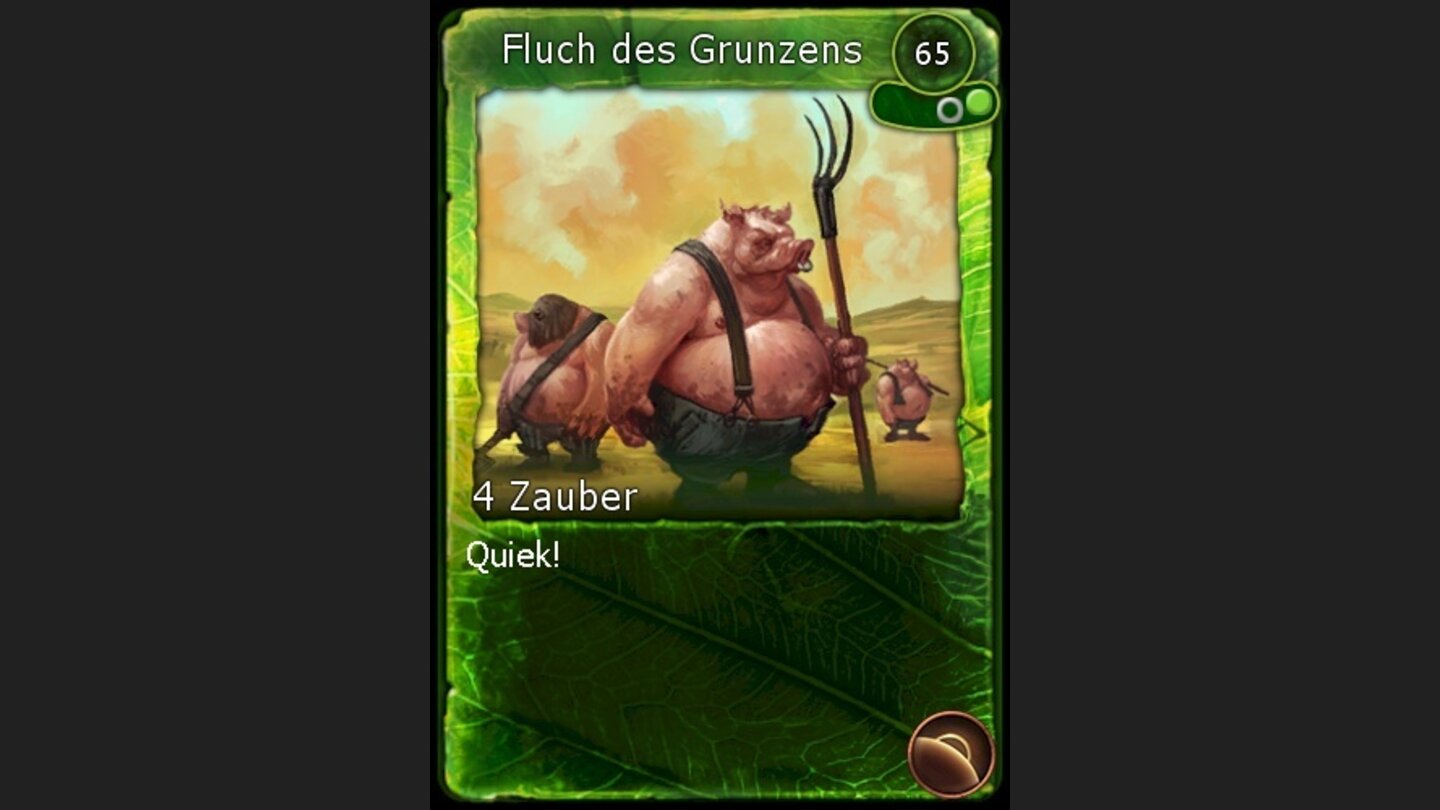 Battleforge - Natur-Deck: Fluch des Grunzens