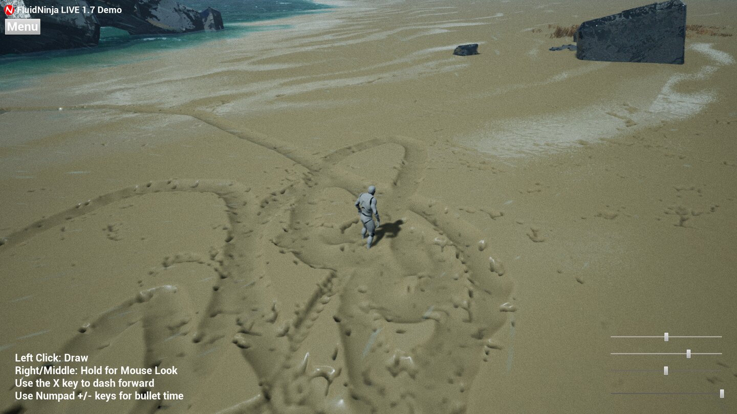 FluidNinja Live - Screenshot