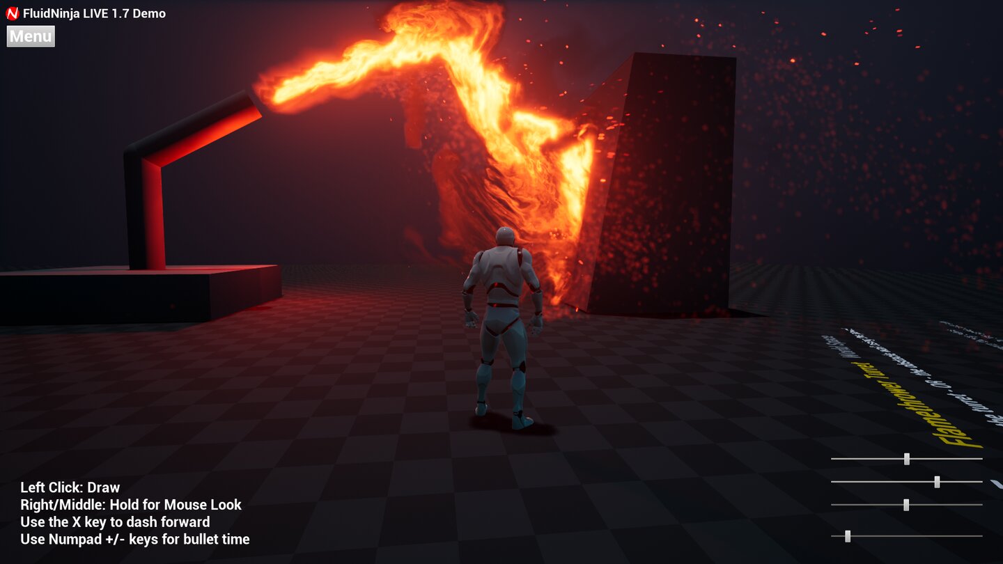 FluidNinja Live - Screenshot