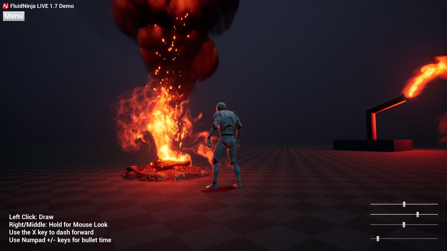 FluidNinja Live - Screenshot