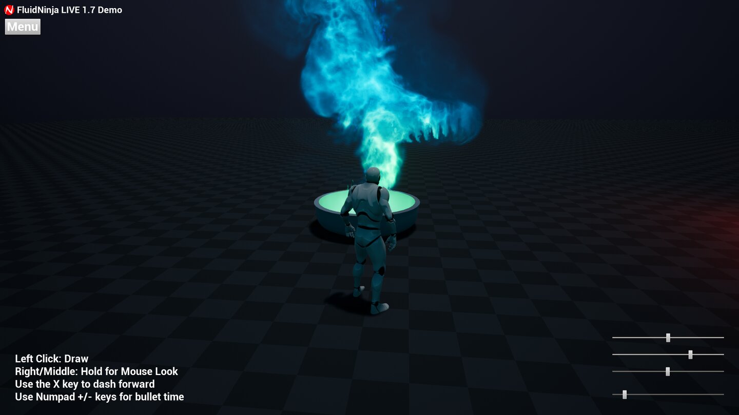 FluidNinja Live - Screenshot