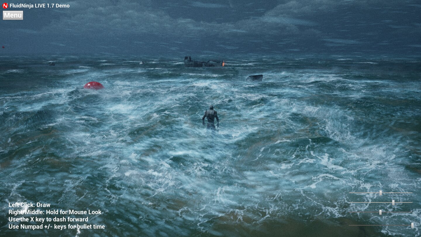 FluidNinja Live - Screenshot