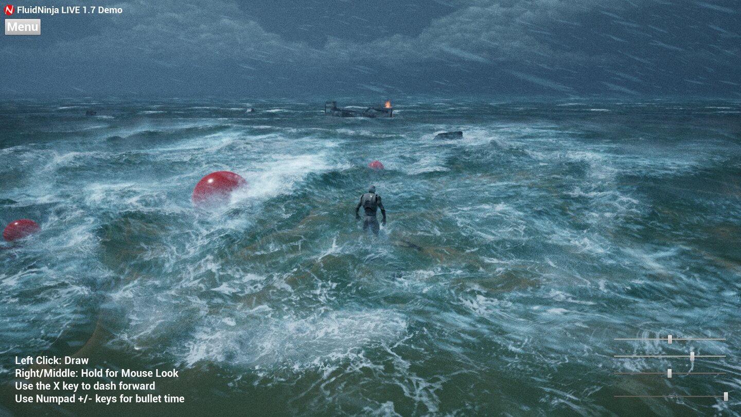 FluidNinja Live - Screenshot