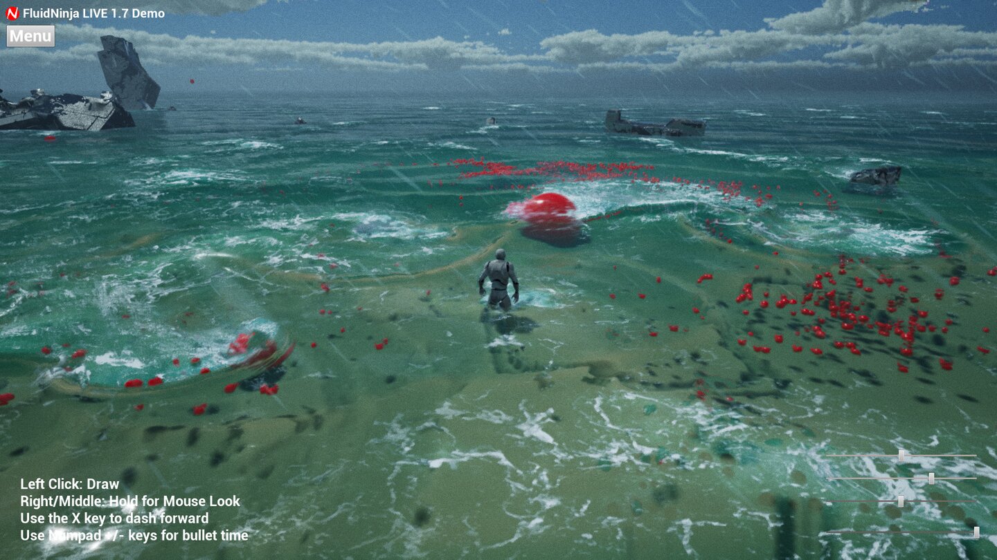 FluidNinja Live - Screenshot