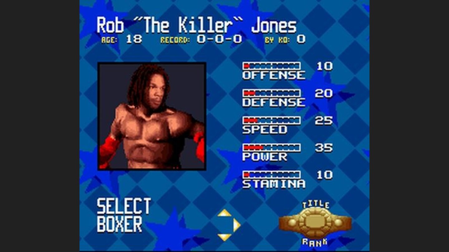 Selecting a boxer