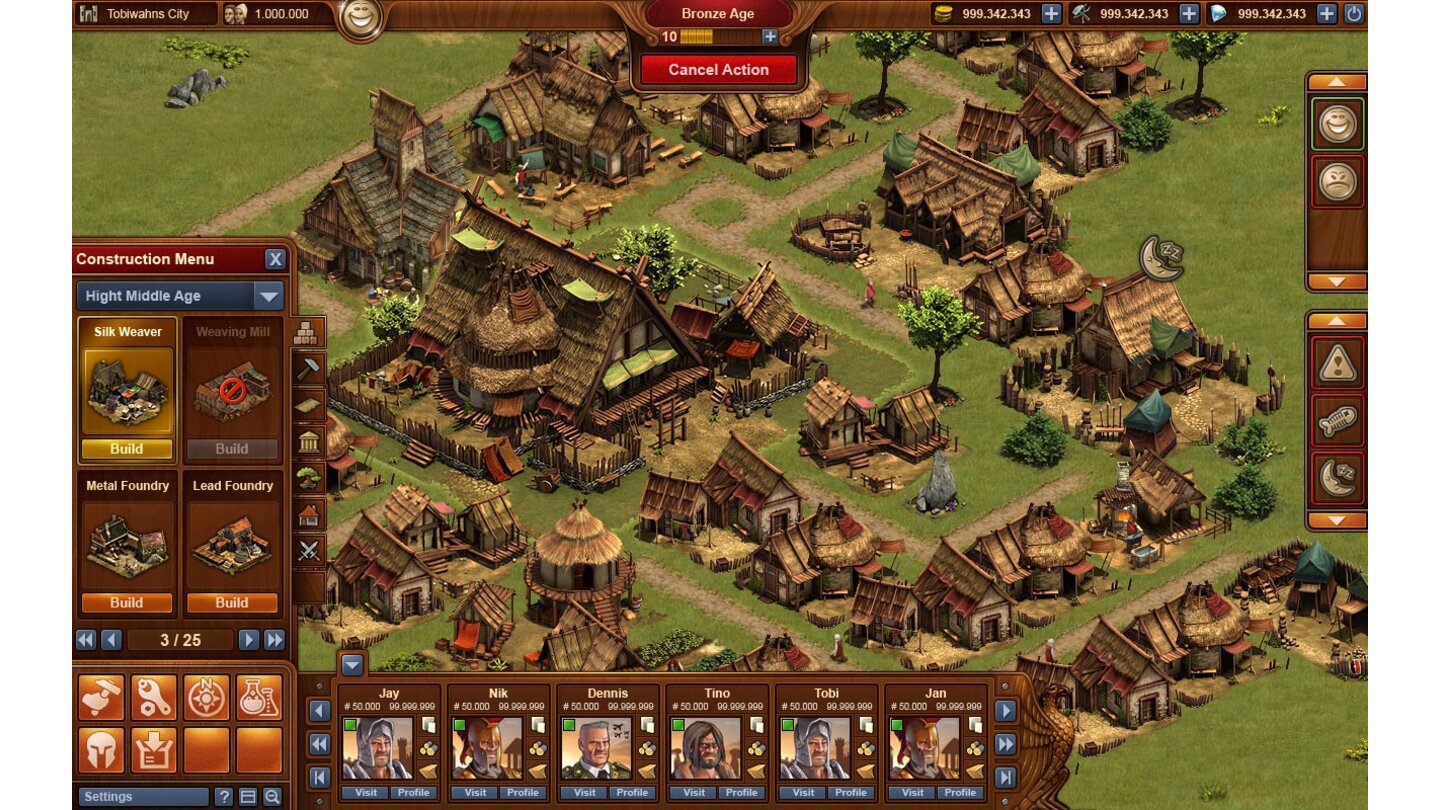 forge of empires login shows new city