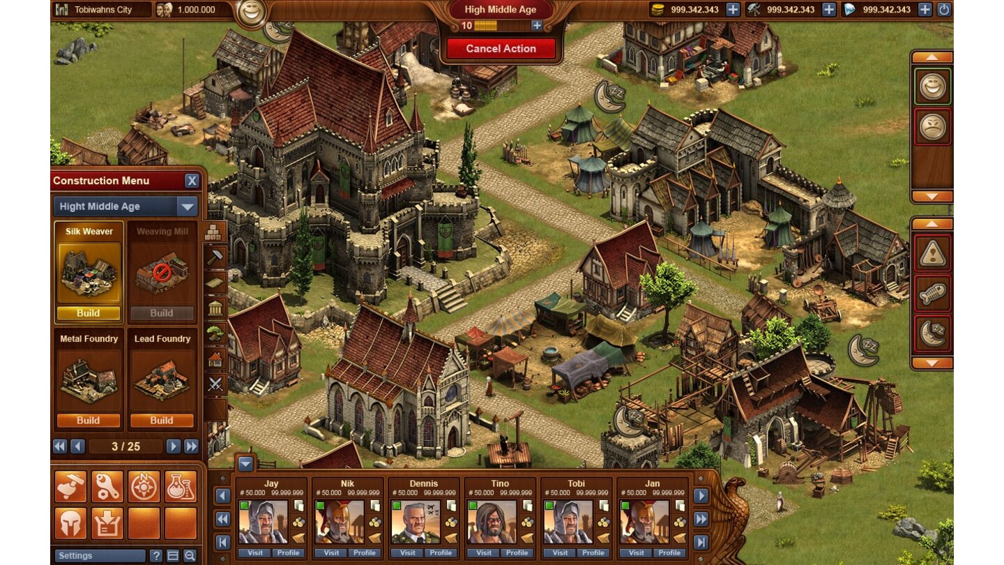 forge of empires best goods great building