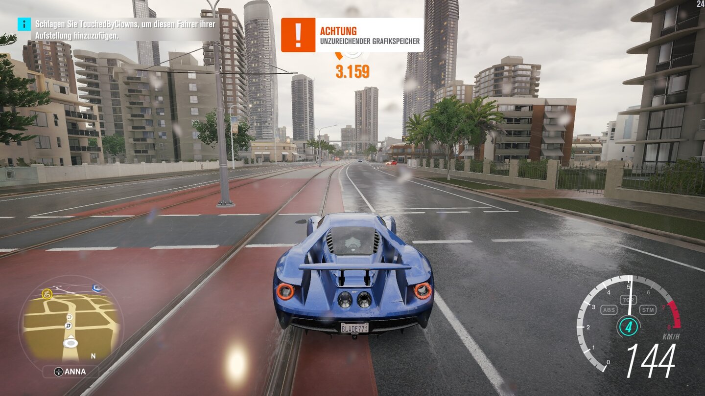 Forza Horizon 3 GTX 950 Mittel Regen