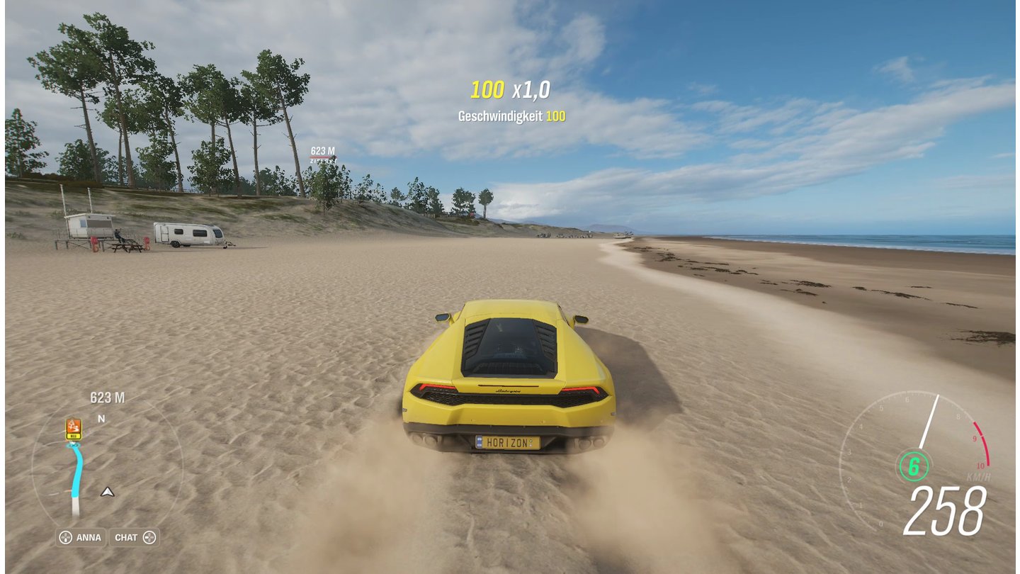 Forza Horizon 4…über den Strand…