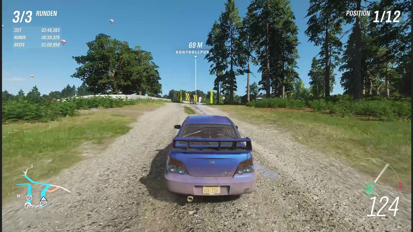 Forza Horizon 4Im Sommer herrschen die besten Bedingungen, hier fliegt nur Staub.