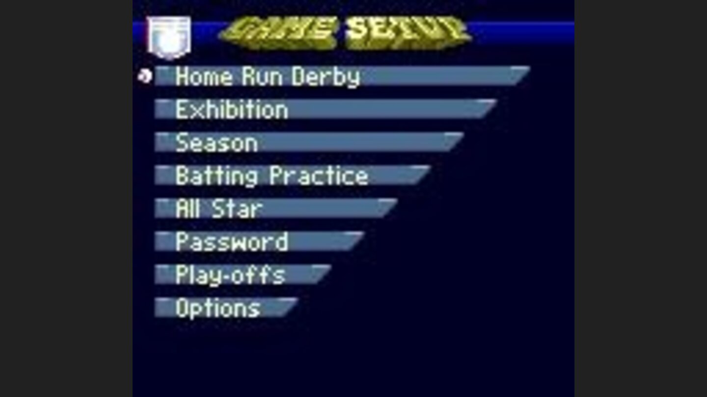 Main menu
