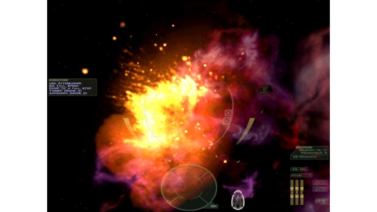 Explosionen in Freespace 2