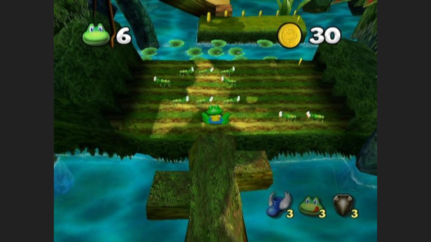 Starting the first level