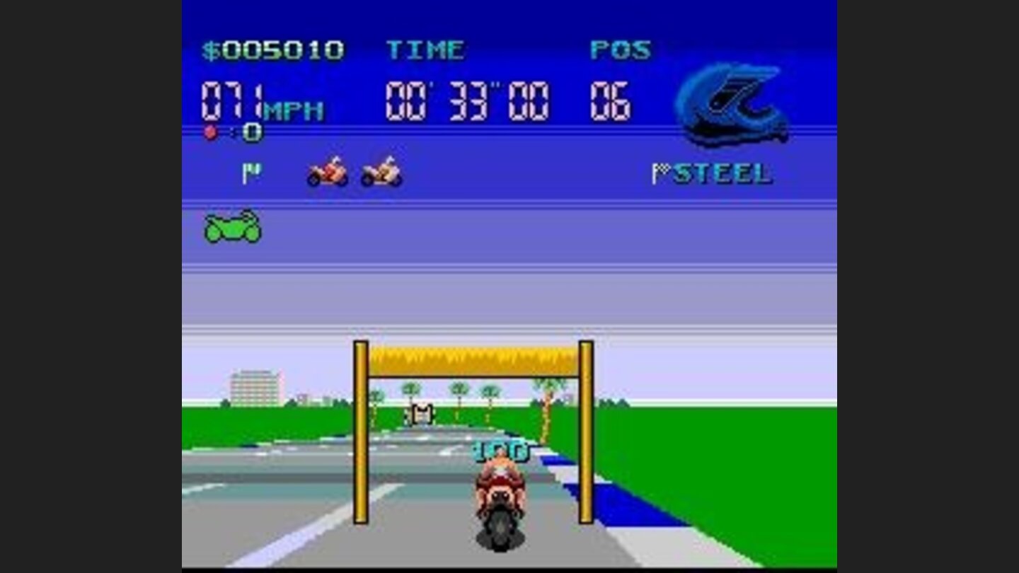 You get points for driving under those things