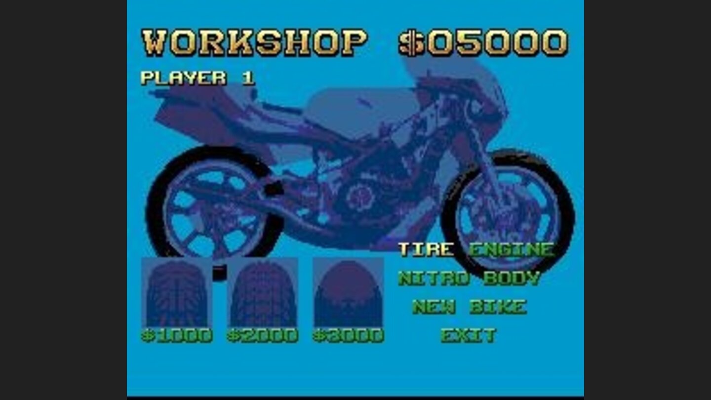 Full Throttle Racing SNES