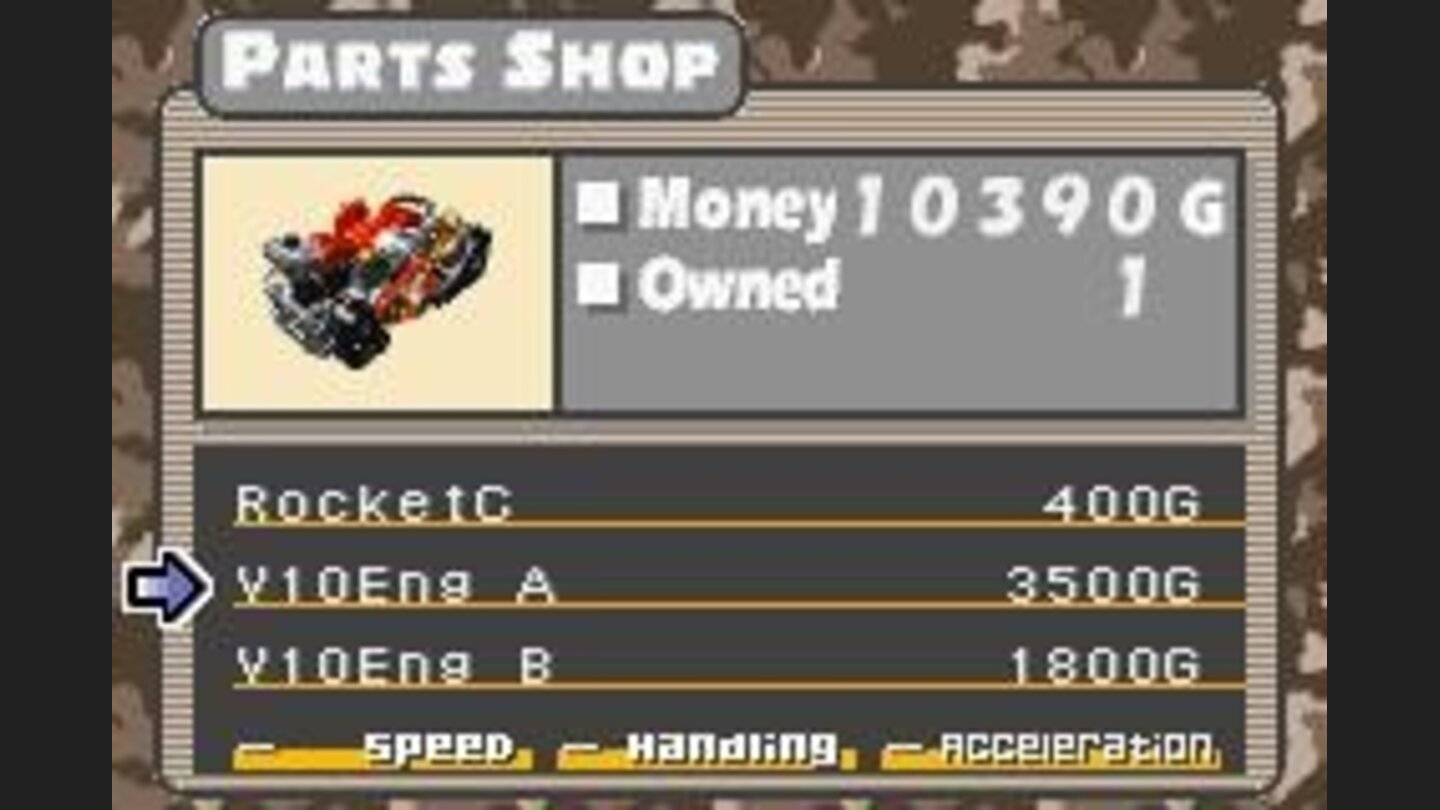A nice top-of-the-line engine is always helpful... but you wont find one until youve made it through much of the game