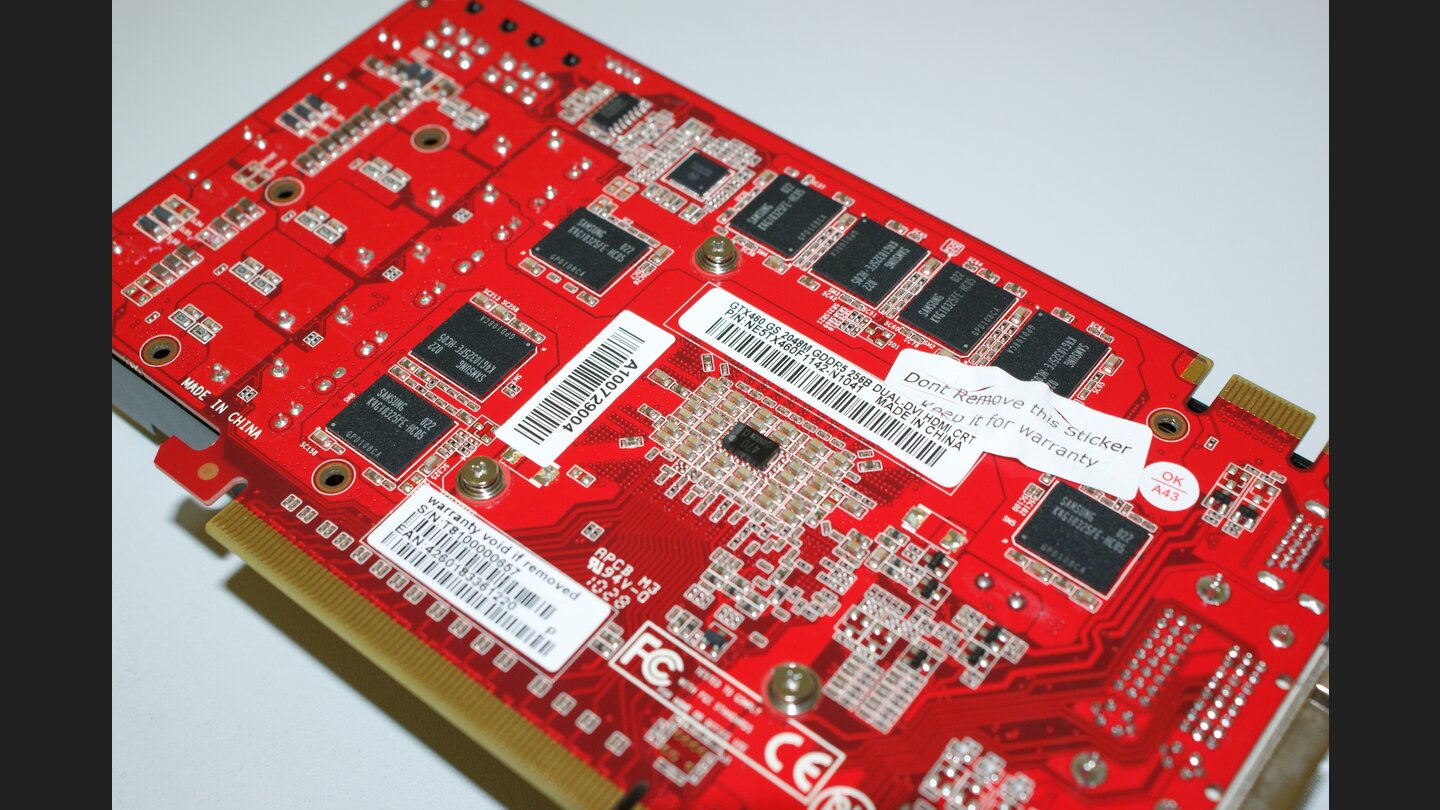 Gainward Geforce GTX 460 2,0 GByte Golden Sample