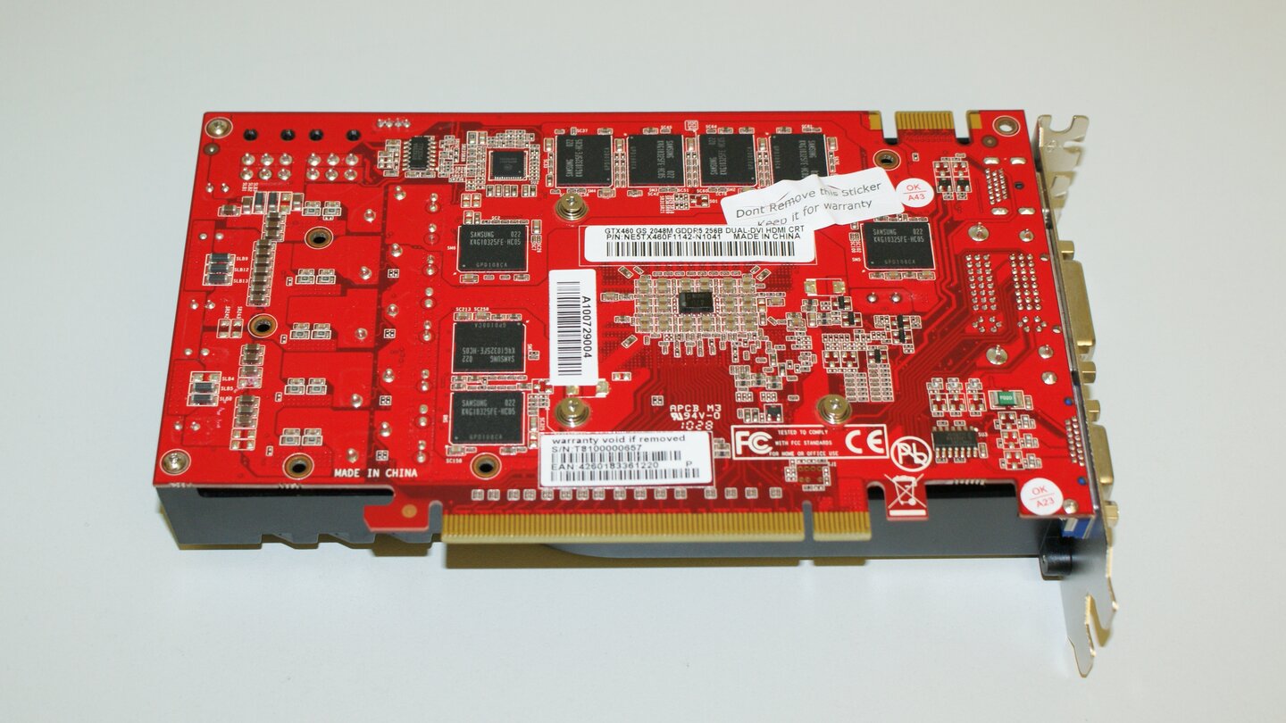 Gainward Geforce GTX 460 2,0 GByte Golden Sample
